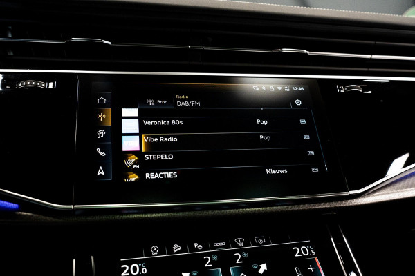 Audi Q8 4.0 TFSI RS Q8 quattro Performance *Achteras-besturing / Standkachel / Panorama / Bang & Olufsen / Stoelventilatie & massage / HUD*