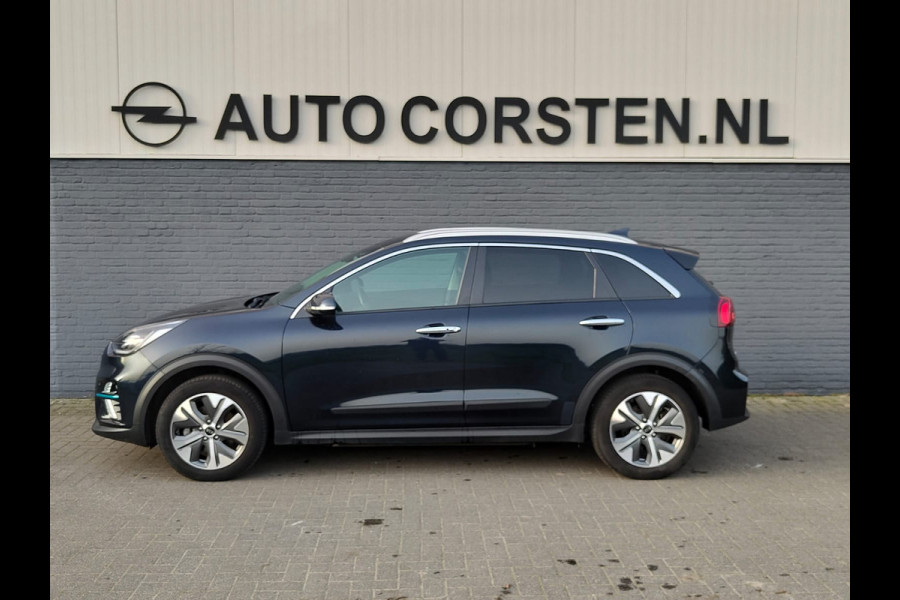 Kia e-Niro ExecutiveLine 64kWh Trekhaak Leder Warmtepomp Adap.Cruise Elek.Stoel+Memory JBL®-Audio Pdc Navi Ecc Camera Apple Carplay Android Stoelverwarming+Koeling Stuurverwarming Lmv Privacy Glas DAB Vess Lane Assist Blind Spot 1e Eigenaar Origineel Nederlandse Auto