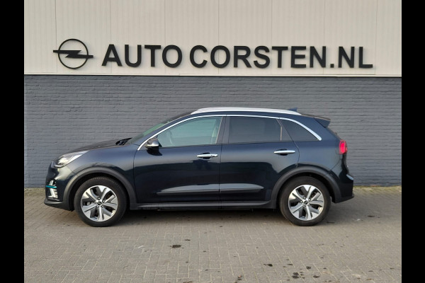 Kia e-Niro ExecutiveLine 64kWh Trekhaak Leder Warmtepomp Adap.Cruise Elek.Stoel+Memory JBL®-Audio Pdc Navi Ecc Camera Apple Carplay Android Stoelverwarming+Koeling Stuurverwarming Lmv Privacy Glas DAB Vess Lane Assist Blind Spot 1e Eigenaar Origineel Nederlandse Auto