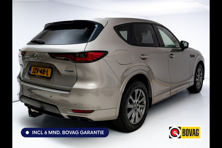 Mazda CX-60 2.5 e-SkyActiv PHEV Homura | Elec. trekhaak | Bose Audio | Panodak | Stoel- Stuur- & achterbankverw. | Stoelventilatie, Elec. stoelen, Elec. Stuurkolom, Adap. Cruise, Headup, Winter en Zomerwielen op LMV