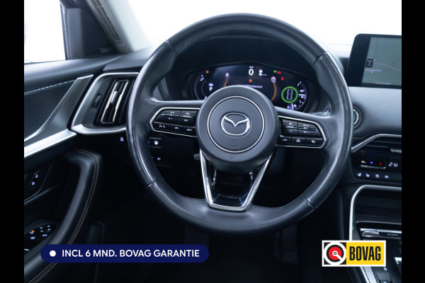 Mazda CX-60 2.5 e-SkyActiv PHEV Homura | Elec. trekhaak | Bose Audio | Panodak | Stoel- Stuur- & achterbankverw. | Stoelventilatie, Elec. stoelen, Elec. Stuurkolom, Adap. Cruise, Headup, Winter en Zomerwielen op LMV