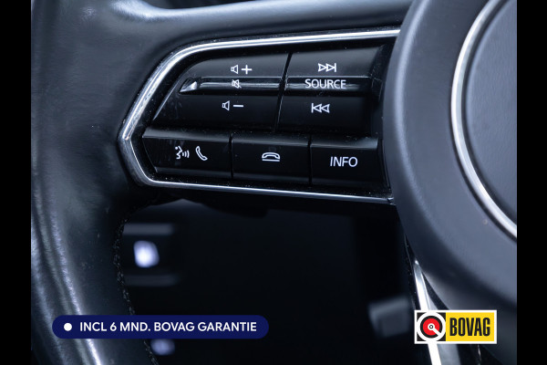 Mazda CX-60 2.5 e-SkyActiv PHEV Homura | Elec. trekhaak | Bose Audio | Panodak | Stoel- Stuur- & achterbankverw. | Stoelventilatie, Elec. stoelen, Elec. Stuurkolom, Adap. Cruise, Headup, Winter en Zomerwielen op LMV