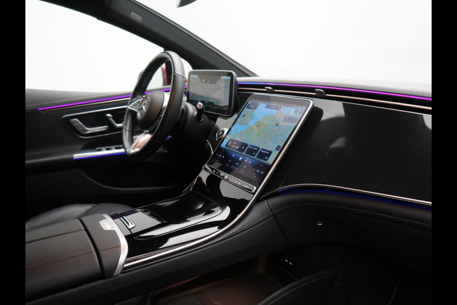 Mercedes-Benz EQE 350 Advantage 89 kWh 293pk Dealer O.H. | Adaptive Cruise | Luchtvering | Burmester Audio | Digital Light | 360 Camera | Lederen Sportstoelen Memory & Verwarmd | Sfeerverlichting | Keyless | Apple Carplay | Virtual | Navigatie |