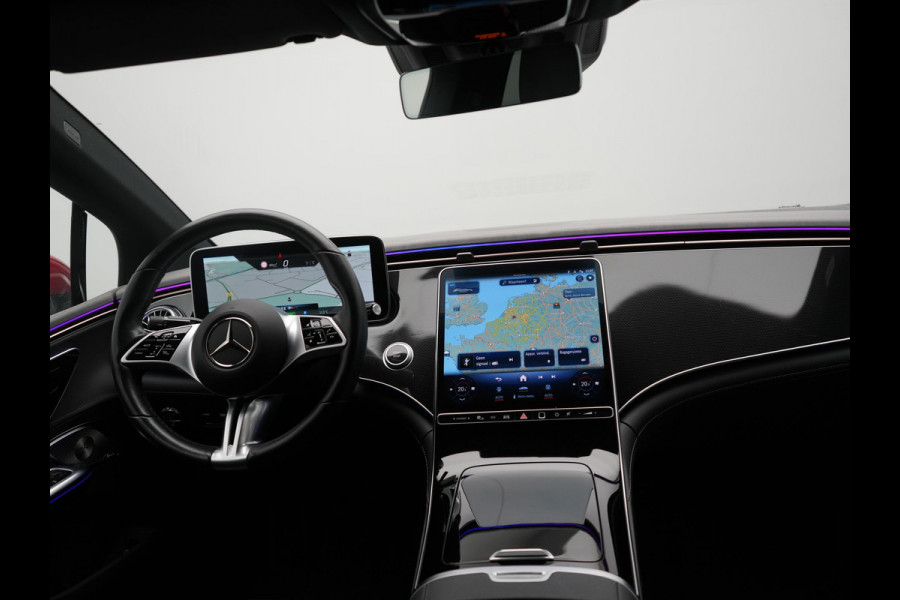 Mercedes-Benz EQE 350 Advantage 89 kWh 293pk Dealer O.H. | Adaptive Cruise | Luchtvering | Burmester Audio | Digital Light | 360 Camera | Lederen Sportstoelen Memory & Verwarmd | Sfeerverlichting | Keyless | Apple Carplay | Virtual | Navigatie |