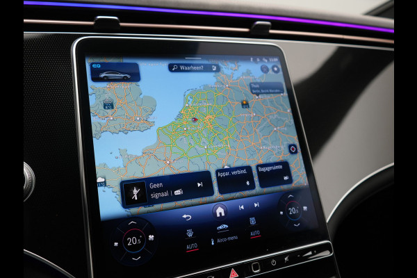 Mercedes-Benz EQE 350 Advantage 89 kWh 293pk Dealer O.H. | Adaptive Cruise | Luchtvering | Burmester Audio | Digital Light | 360 Camera | Lederen Sportstoelen Memory & Verwarmd | Sfeerverlichting | Keyless | Apple Carplay | Virtual | Navigatie |