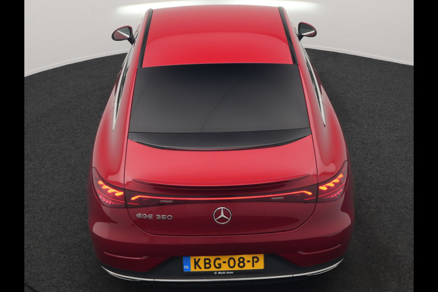 Mercedes-Benz EQE 350 Advantage 89 kWh 293pk Dealer O.H. | Adaptive Cruise | Luchtvering | Burmester Audio | Digital Light | 360 Camera | Lederen Sportstoelen Memory & Verwarmd | Sfeerverlichting | Keyless | Apple Carplay | Virtual | Navigatie |