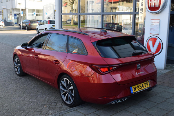 Seat Leon Sportstourer 1.5 eTSI FR|Cam.|Trekh.|ACC|Stoel+stuurverw.
