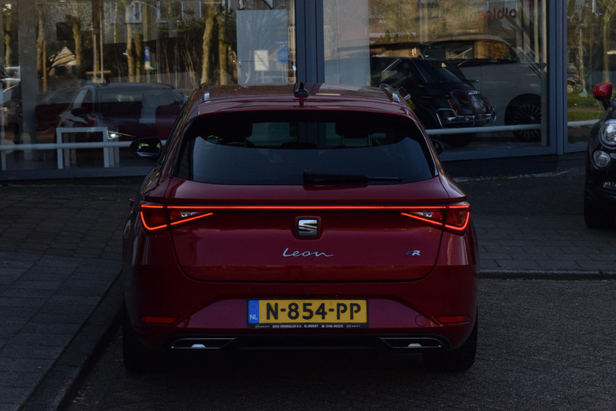 Seat Leon Sportstourer 1.5 eTSI FR|Cam.|Trekh.|ACC|Stoel+stuurverw.