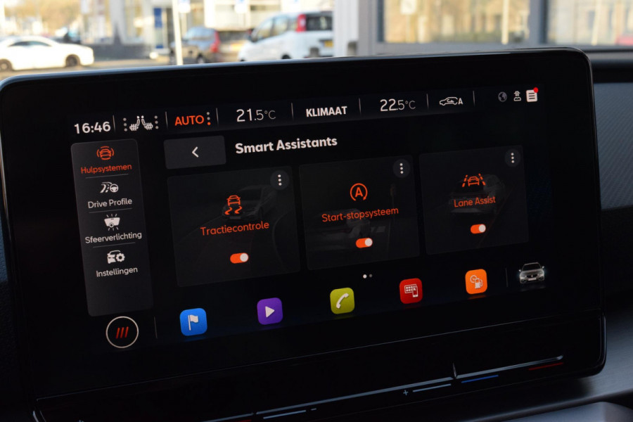 Seat Leon Sportstourer 1.5 eTSI FR|Cam.|Trekh.|ACC|Stoel+stuurverw.