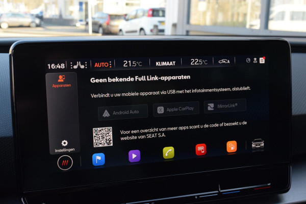 Seat Leon Sportstourer 1.5 eTSI FR|Cam.|Trekh.|ACC|Stoel+stuurverw.