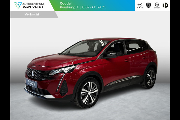 Peugeot 3008 1.2 PureTech Allure Pack Business Automaat | 360 Camera | Afneembare trekhaak | Stoelverwarming | Elektrische achterklep | Navigatie | Adaptieve cruise control