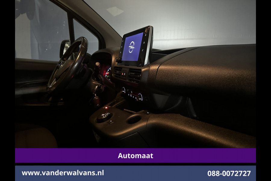 Opel Combo 1.5D 131pk Automaat L1H1 Euro6 Airco | 3-Zits | Camera | Apple Carplay | Cruisecontrol Android Auto, Parkeersensoren, Bijrijdersbank