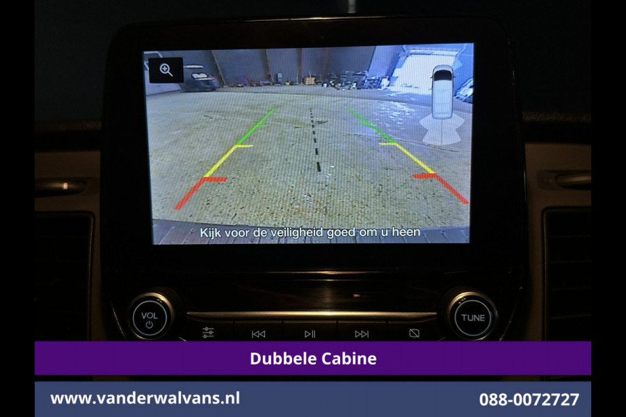 Ford Transit Custom 2.0 TDCI 170pk L2H1 Dubbele Cabine Euro6 Airco | 5-Zits | 2x Zijdeur | Camera | LED Apple Carplay, Android Auto, Cruisecontrol, Parkeersensoren, Stoelverwarming, Verwarmde voorruit 2800kg trekvermogen