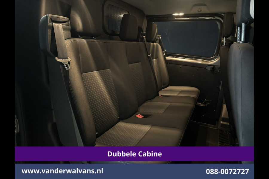 Ford Transit Custom 2.0 TDCI 170pk L2H1 Dubbele Cabine Euro6 Airco | 5-Zits | 2x Zijdeur | Camera | LED Apple Carplay, Android Auto, Cruisecontrol, Parkeersensoren, Stoelverwarming, Verwarmde voorruit 2800kg trekvermogen