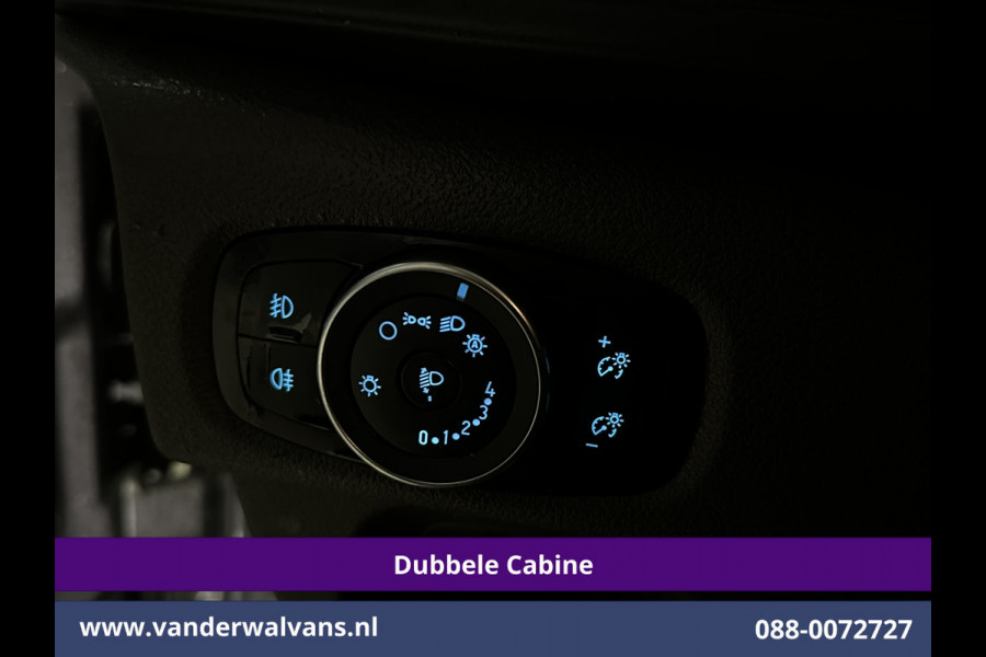Ford Transit Custom 2.0 TDCI 170pk L2H1 Dubbele Cabine Euro6 Airco | 5-Zits | 2x Zijdeur | Camera | LED Apple Carplay, Android Auto, Cruisecontrol, Parkeersensoren, Stoelverwarming, Verwarmde voorruit 2800kg trekvermogen