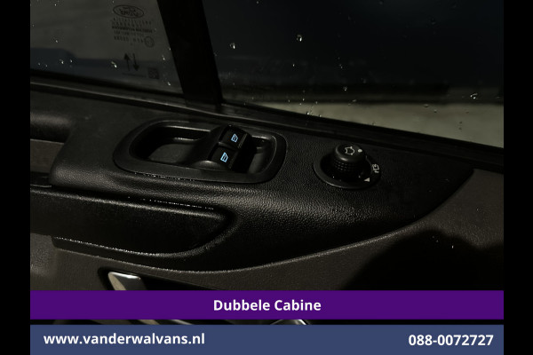 Ford Transit Custom 2.0 TDCI 170pk L2H1 Dubbele Cabine Euro6 Airco | 5-Zits | 2x Zijdeur | Camera | LED Apple Carplay, Android Auto, Cruisecontrol, Parkeersensoren, Stoelverwarming, Verwarmde voorruit 2800kg trekvermogen