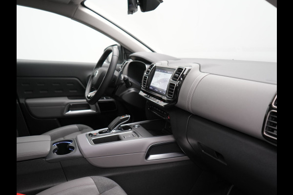 Citroën C5 Aircross 1.6 Shine PHEV 225pk Dealer O.H PHEV | Panodak | 360 Camera | Adaptive Cruise | Lederen Comfortstoelen Verwarmd | Blis | Navigatie | Apple Carplay | Virtual | DAB | 19" L.M. | Plug In Hybrid |