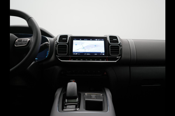 Citroën C5 Aircross 1.6 Shine PHEV 225pk Dealer O.H PHEV | Panodak | 360 Camera | Adaptive Cruise | Lederen Comfortstoelen Verwarmd | Blis | Navigatie | Apple Carplay | Virtual | DAB | 19" L.M. | Plug In Hybrid |