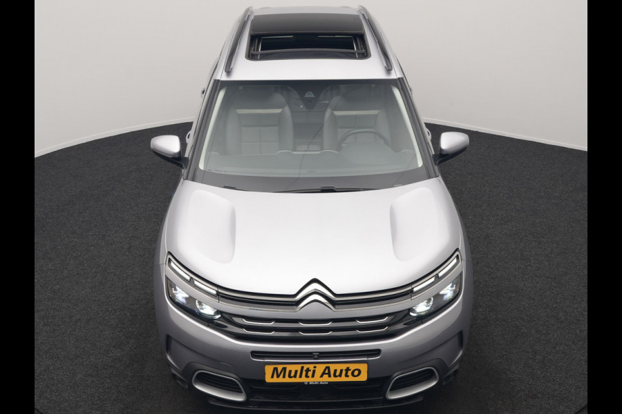 Citroën C5 Aircross 1.6 Shine PHEV 225pk Dealer O.H PHEV | Panodak | 360 Camera | Adaptive Cruise | Lederen Comfortstoelen Verwarmd | Blis | Navigatie | Apple Carplay | Virtual | DAB | 19" L.M. | Plug In Hybrid |