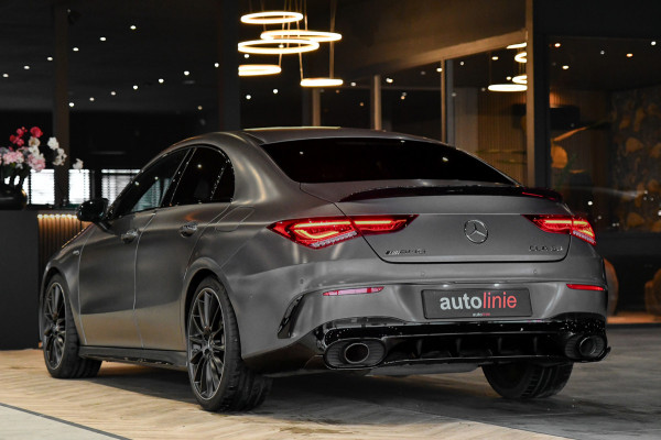 Mercedes-Benz CLA-Klasse AMG 35 4MATIC Aero. Schaal, Perf Stuur, Burm, Keyless, Camera, CarPlay, Sfeer!