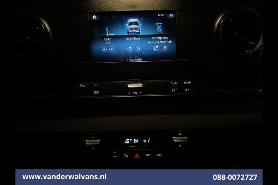 Mercedes-Benz Sprinter 316 CDI 163pk Achterwielaandrijving L2H1 inrichting Euro6 Airco | 2800kg Trekhaak | Camera | Cruisecontrol | Apple Carplay Android Auto, Parkeersensoren,
