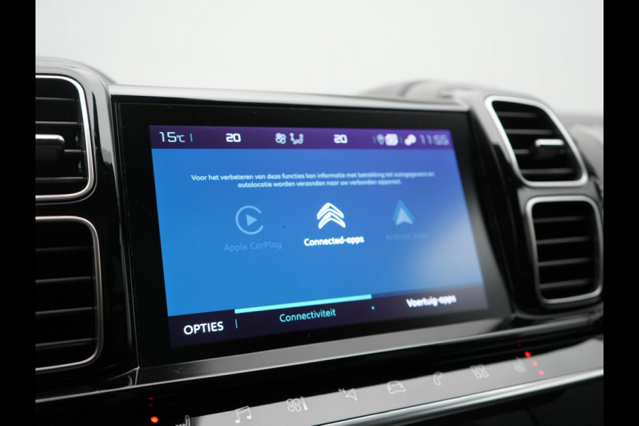 Citroën C5 Aircross 1.6 Shine PHEV 225pk Dealer O.H PHEV | Panodak | 360 Camera | Adaptive Cruise | Lederen Comfortstoelen Verwarmd | Blis | Navigatie | Apple Carplay | Virtual | DAB | 19" L.M. | Plug In Hybrid |