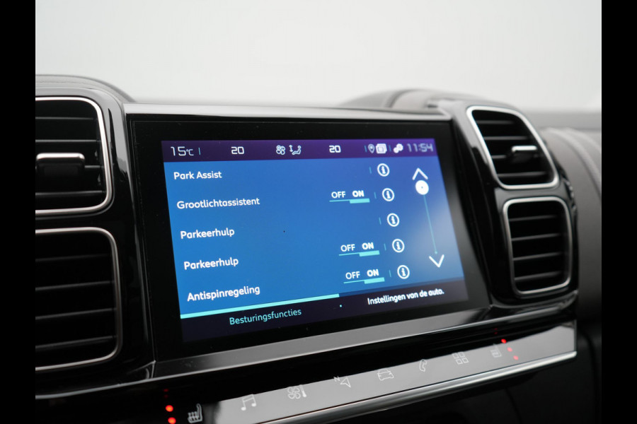 Citroën C5 Aircross 1.6 Shine PHEV 225pk Dealer O.H PHEV | Panodak | 360 Camera | Adaptive Cruise | Lederen Comfortstoelen Verwarmd | Blis | Navigatie | Apple Carplay | Virtual | DAB | 19" L.M. | Plug In Hybrid |
