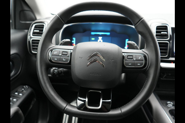 Citroën C5 Aircross 1.6 Shine PHEV 225pk Dealer O.H PHEV | Panodak | 360 Camera | Adaptive Cruise | Lederen Comfortstoelen Verwarmd | Blis | Navigatie | Apple Carplay | Virtual | DAB | 19" L.M. | Plug In Hybrid |