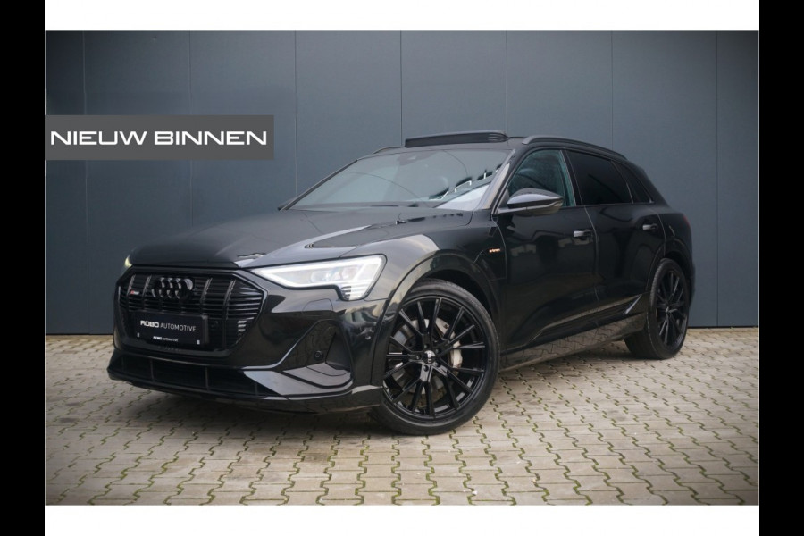 Audi e-tron e-tron 55 quattro Pro Line 95 kWh | Panoramadak | Bang & Olufsen | Stoelverwarming | Head-Up Display | 360 Camera | Matrix LED | Luchtvering | Memory Seat | Keyless | Elektrisch Verstelbare Stoelen | B&O