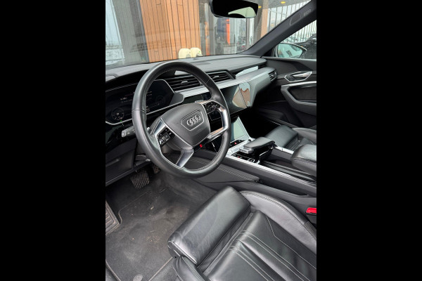Audi e-tron e-tron 55 quattro Pro Line 95 kWh | Panoramadak | Bang & Olufsen | Stoelverwarming | Head-Up Display | 360 Camera | Matrix LED | Luchtvering | Memory Seat | Keyless | Elektrisch Verstelbare Stoelen | B&O