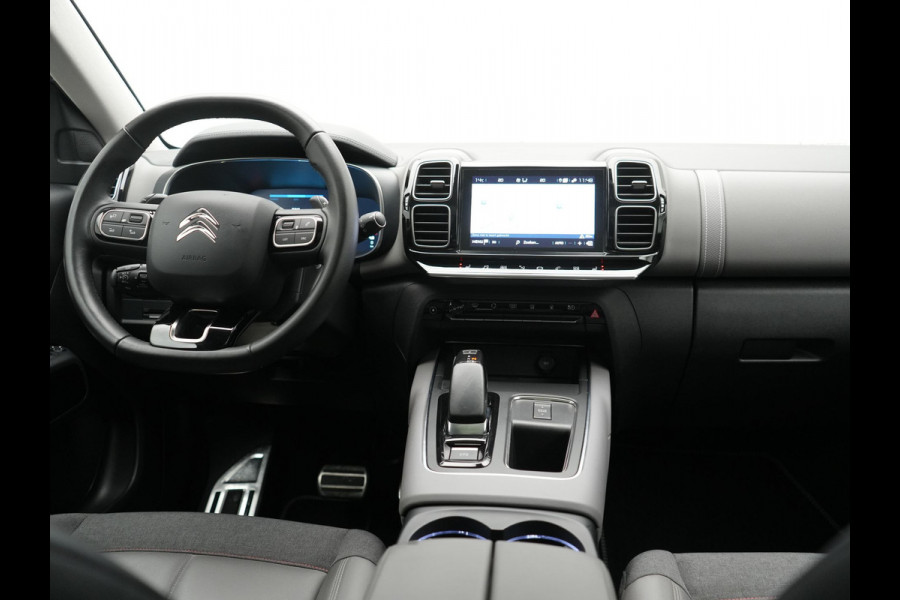 Citroën C5 Aircross 1.6 Shine PHEV 225pk Dealer O.H PHEV | Panodak | 360 Camera | Adaptive Cruise | Lederen Comfortstoelen Verwarmd | Blis | Navigatie | Apple Carplay | Virtual | DAB | 19" L.M. | Plug In Hybrid |
