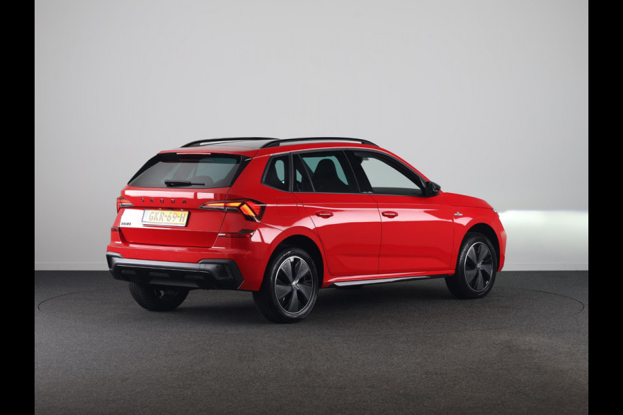 Škoda Kamiq 1.0 TSI Monte Carlo 115 pk | Verlengde garantie | Navigatie via App | Panoramadak | Parkeersensoren | Achteruitrijcamera | Stoelverwarming |