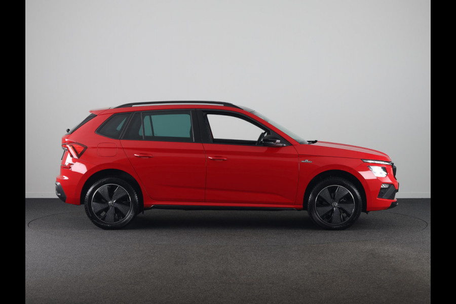 Škoda Kamiq 1.0 TSI Monte Carlo 115 pk | Verlengde garantie | Navigatie via App | Panoramadak | Parkeersensoren | Achteruitrijcamera | Stoelverwarming |