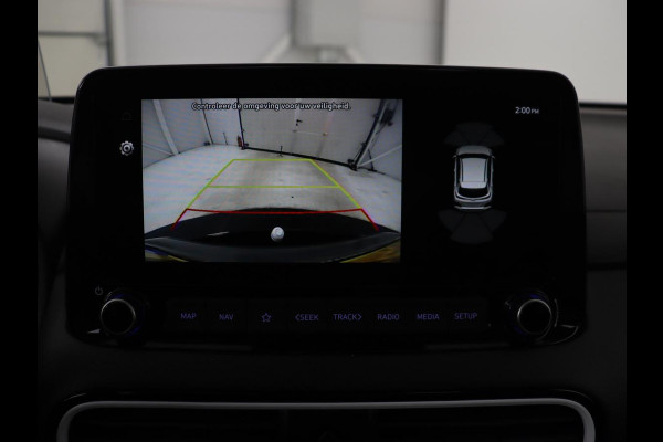 Hyundai Kona 1.6 GDI HEV Premium Sky | Schuifdak | Leder | Stoelventilatie | Adaptive cruise | Trekhaak | Head-Up | Carplay | Camera | Achterbankverwarming | Navigatie | Keyless | Climate control