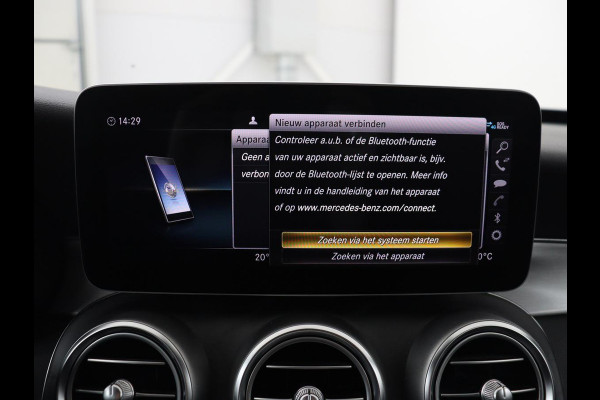 Mercedes-Benz C-Klasse 160 AMG Limited | Stoelverwarming | Leder/Alcantara | Trekhaak | Full LED | Park Assist | Camera | Navigatie | Climate control | Bluetooth | Cruise control