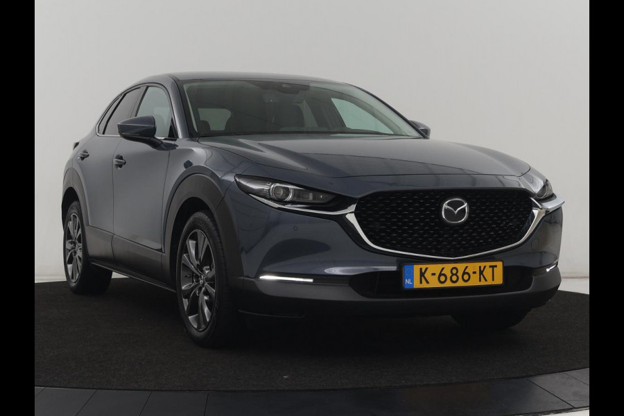 Mazda CX-30 2.0 e-SkyActiv-X M Hybrid Luxury | Leder | Stoelverwarming | Head-Up | Adaptive cruise | Camera | BOSE Sound | Carplay | Navigatie | Keyless | Full LED | Memory | Parkeerhulp