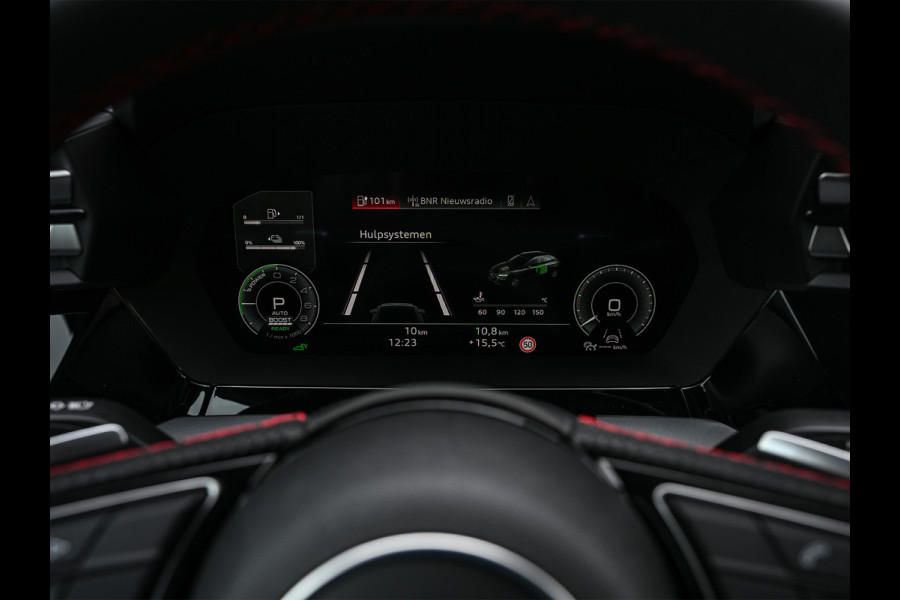 Audi A3 Sportback 45 TFSI e S edition Competition | Panoramadak | 5 jr garantie | Ambiance interieur | Active Cruise | Sonos Sound | S-Seats + Memory | Head-Up | Camera | Stoelverwarming | Keyless