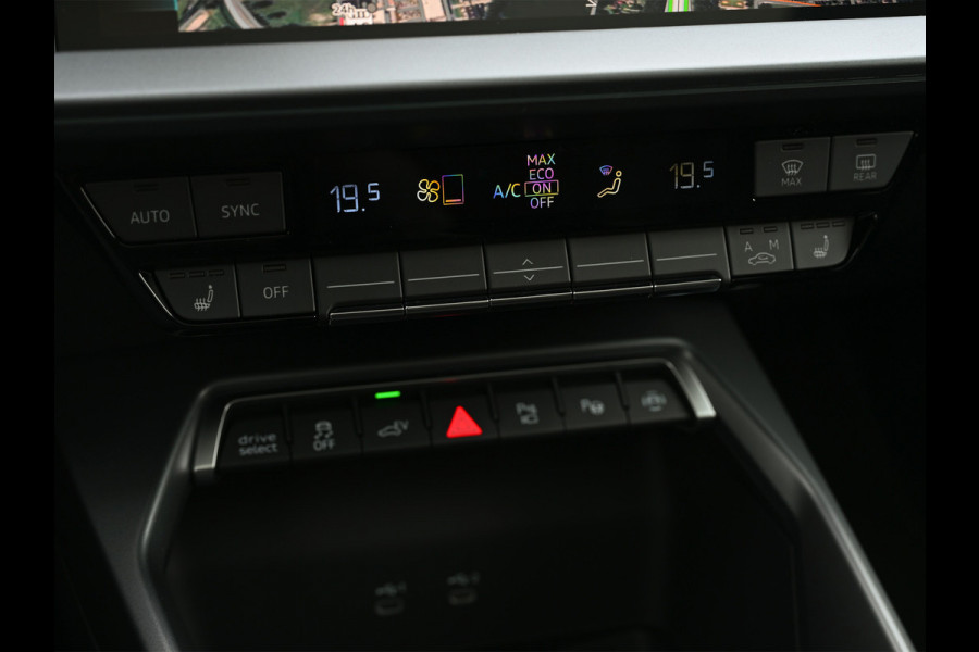 Audi A3 Sportback 45 TFSI e S edition Competition | Panoramadak | 5 jr garantie | Ambiance interieur | Active Cruise | Sonos Sound | S-Seats + Memory | Head-Up | Camera | Stoelverwarming | Keyless