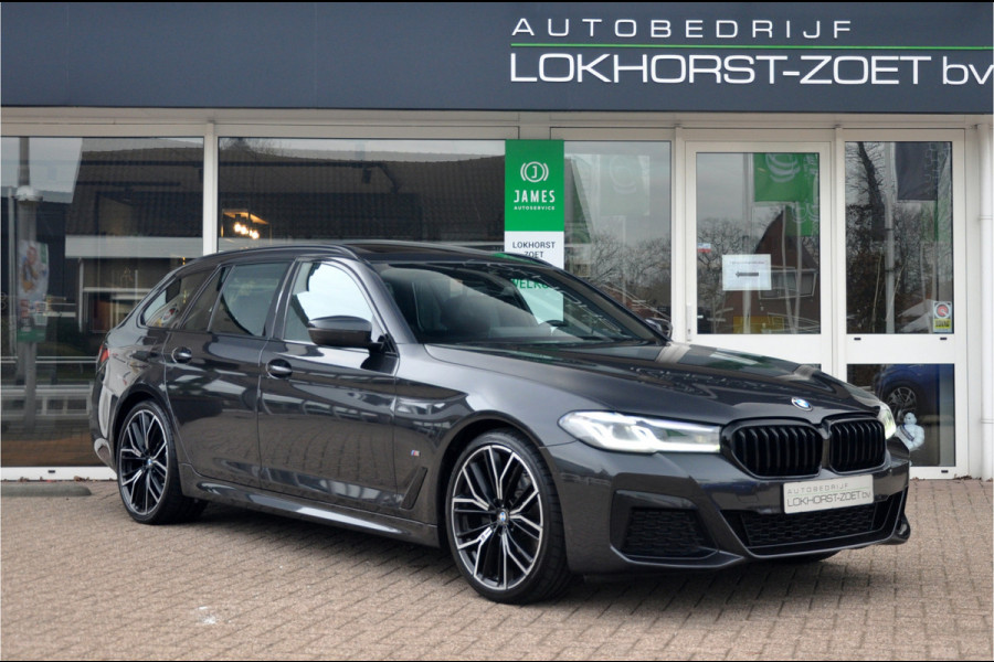 BMW 5 Serie Touring 518d High Executive M-Sport Edition | 20 inch | Panoramadak | Comfortstoelen