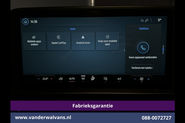 Ford Transit Custom 2.0 TDCI L2H1 Fabrieksgarantie Euro6 Airco | Camera | LED | Apple Carplay | Cruisecontrol Android Auto, Verwarmde voorruit, Parkeersensoren, Bijrijdersbank
