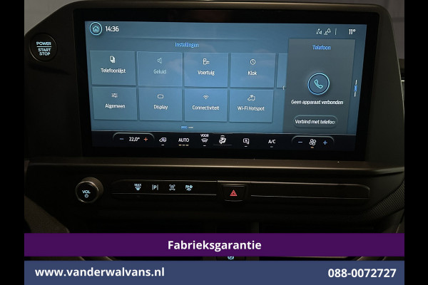Ford Transit Custom 2.0 TDCI L2H1 Fabrieksgarantie Euro6 Airco | Camera | LED | Apple Carplay | Cruisecontrol Android Auto, Verwarmde voorruit, Parkeersensoren, Bijrijdersbank