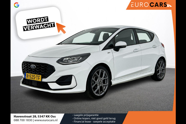 Ford Fiesta 1.0 EcoBoost Hybrid ST-Line Navigatie Apple Carplay/Android Auto Parkeersensoren achter Cruise Control Climate Control Lichtmetalen velgen