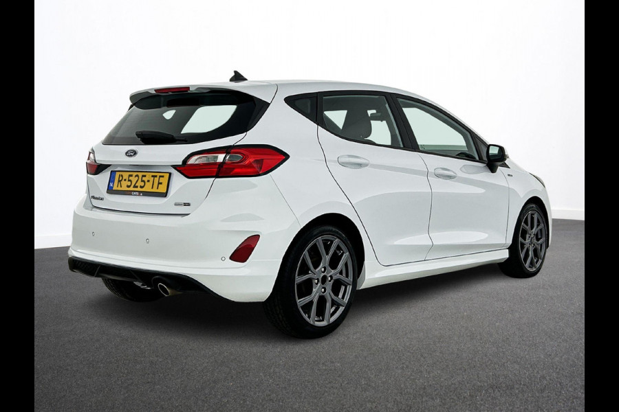 Ford Fiesta 1.0 EcoBoost Hybrid ST-Line Navigatie Apple Carplay/Android Auto Parkeersensoren achter Cruise Control Climate Control Lichtmetalen velgen