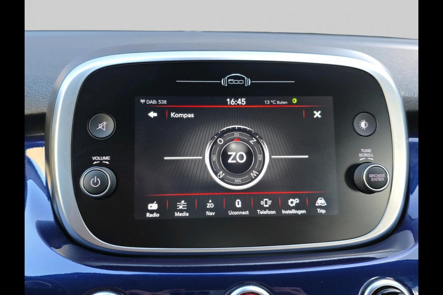 Fiat 500X 1.3 GSE Lounge | automaat | 150PK | 4 nieuwe banden navigatie | LED | Apple Carplay//Android Auto /Airco
