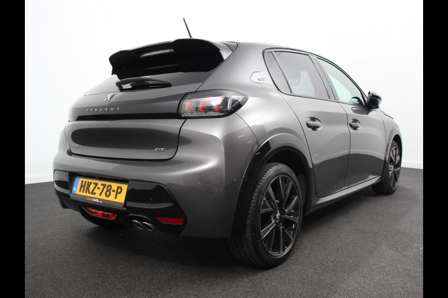 Peugeot 208 1.2 PureTech 100pk Automaat GT-Line Navigatie Apple Carplay/Android Auto Airco Parkeer sensoren Cruise Control Led Lichtmetalen Velgen