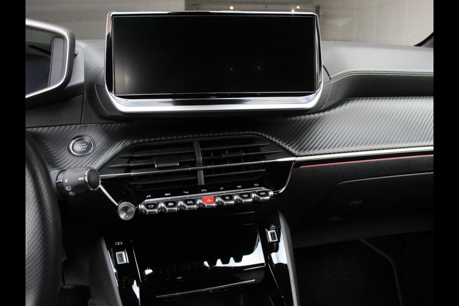 Peugeot 208 1.2 PureTech 100pk Automaat GT-Line Navigatie Apple Carplay/Android Auto Airco Parkeer sensoren Cruise Control Led Lichtmetalen Velgen