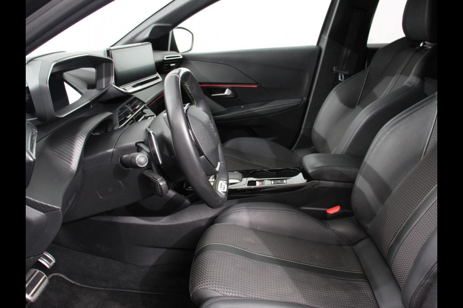 Peugeot 208 1.2 PureTech 100pk Automaat GT-Line Navigatie Apple Carplay/Android Auto Airco Parkeer sensoren Cruise Control Led Lichtmetalen Velgen