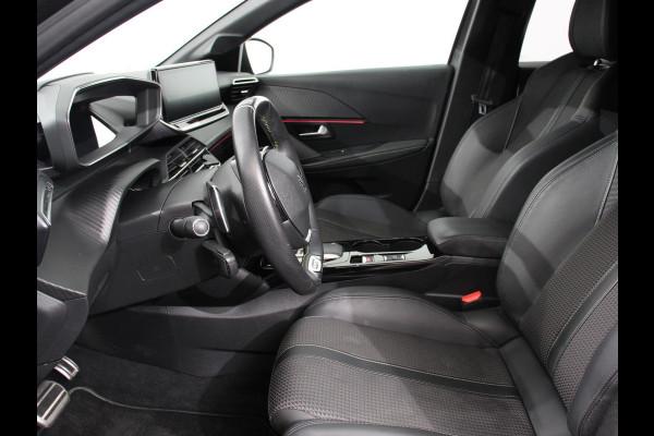 Peugeot 208 1.2 PureTech 100pk Automaat GT-Line Navigatie Apple Carplay/Android Auto Airco Parkeer sensoren Cruise Control Led Lichtmetalen Velgen