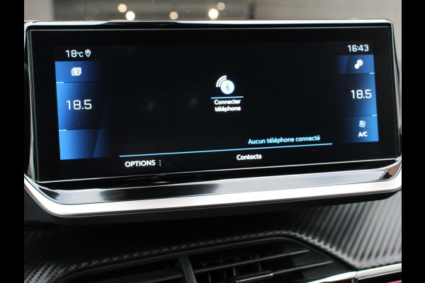 Peugeot 208 1.2 PureTech 100pk Automaat GT-Line Navigatie Apple Carplay/Android Auto Airco Parkeer sensoren Cruise Control Led Lichtmetalen Velgen