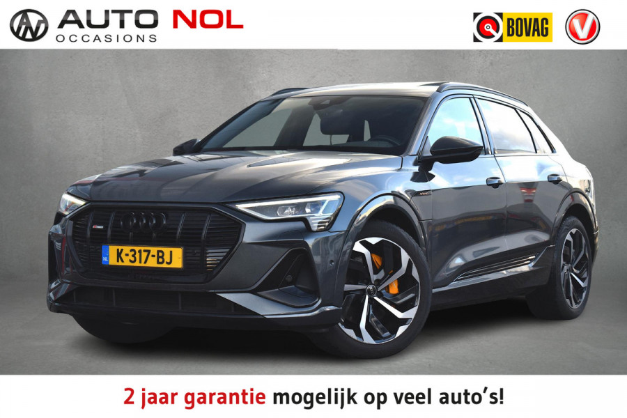 Audi e-tron 55 quattro S edition 95 kWh | 2x S-Line | Pano | Half Leer | Memory